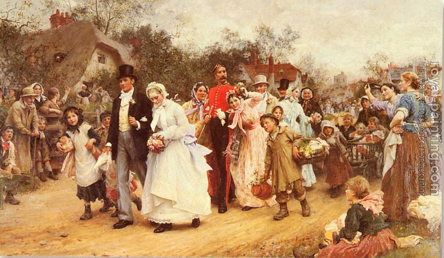 Samuel Luke Fildes : The Wedding